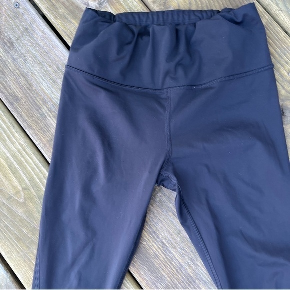 Athleta Challenge 7/8th Tight Leggings Black XS  Raw Hem - Picture 5 of 10